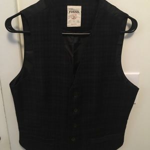 FOSSIL - Plaid Vest